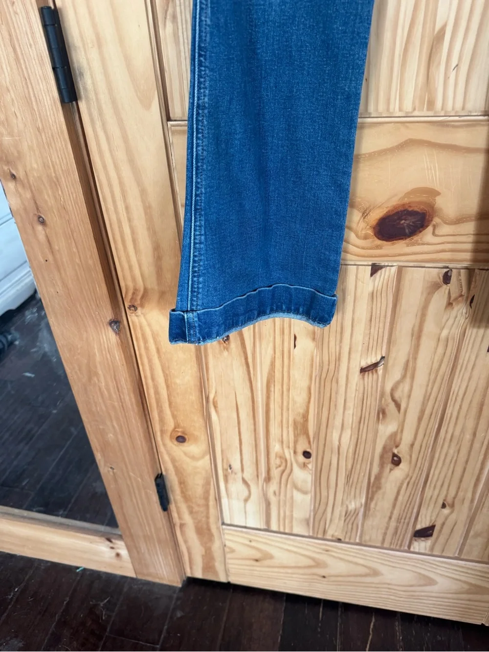 GAP Women's Medium Blue High-Rise Flare Jeans